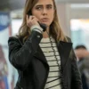 Manifest Melissa Roxburgh Black Leather Jacket