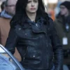 Marvels Jessica Jones Jessica Jones Black Leather Jacket