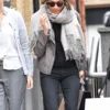 Meghan Duchess of Sussex Gray Biker Jacket