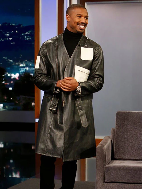 Michael B. Jordan Black Coat