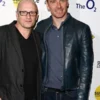 Michael Fassbender Actor Black Leather Jacket