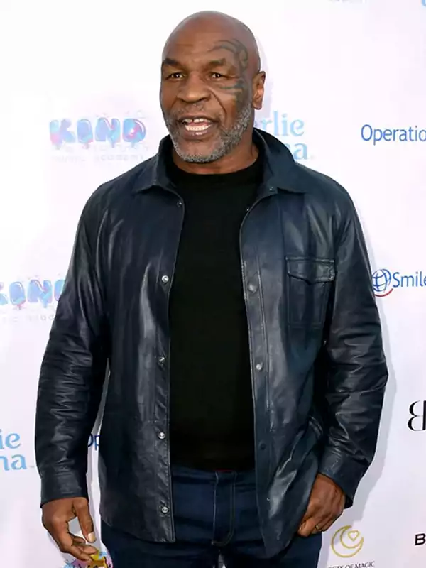 Mike Tyson Black Jacket