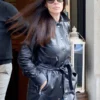Monica Bellucci Black Trench Coat