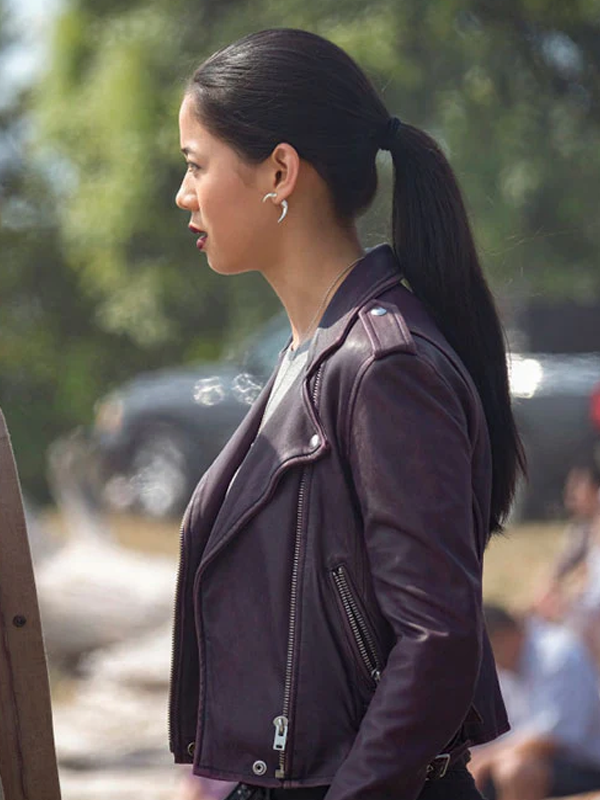 Nancy Drew George Fayne Black Leather Jacket