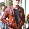 Nicholas Hoult Leather Jacket
