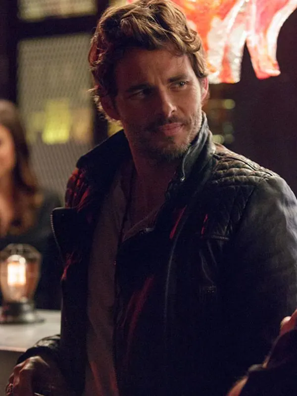 Oliver Lawless Quilted Black Leather Biker Jacket