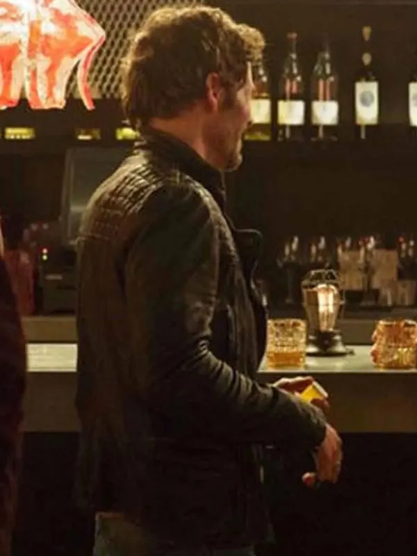 Oliver Lawless Quilted Black Leather Jacket