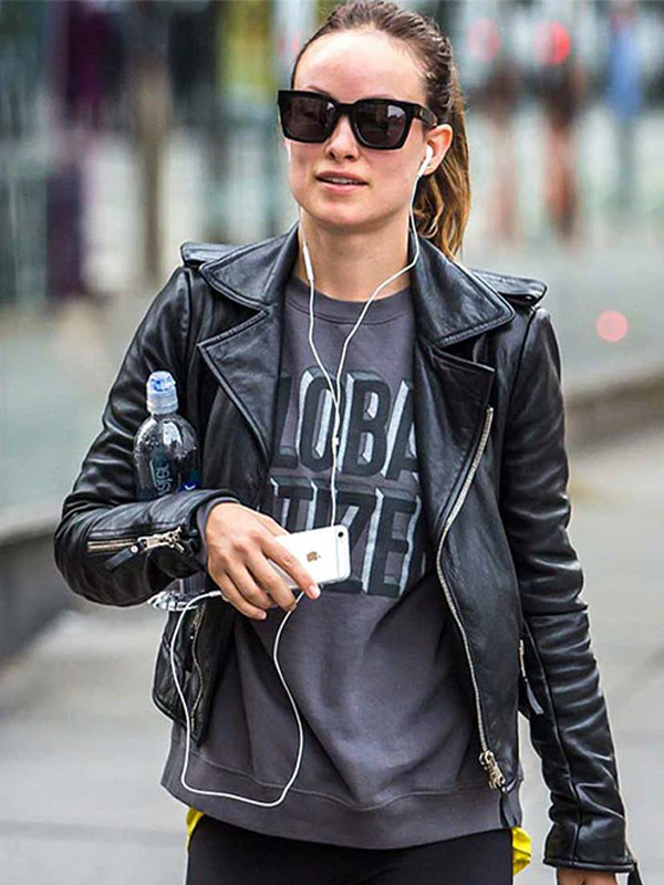 Olivia Wilde Black Jacket
