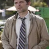 Parks and Recreation Ben Wyatt Brown Jacket