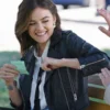 Pretty Little Liars Aria Montgomery Black Jacket