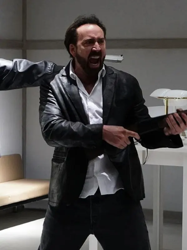 Prisoners of the Ghostland Nicolas Cage Black Blazer