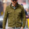 Red Notice Ryan Reynolds Green Jacket