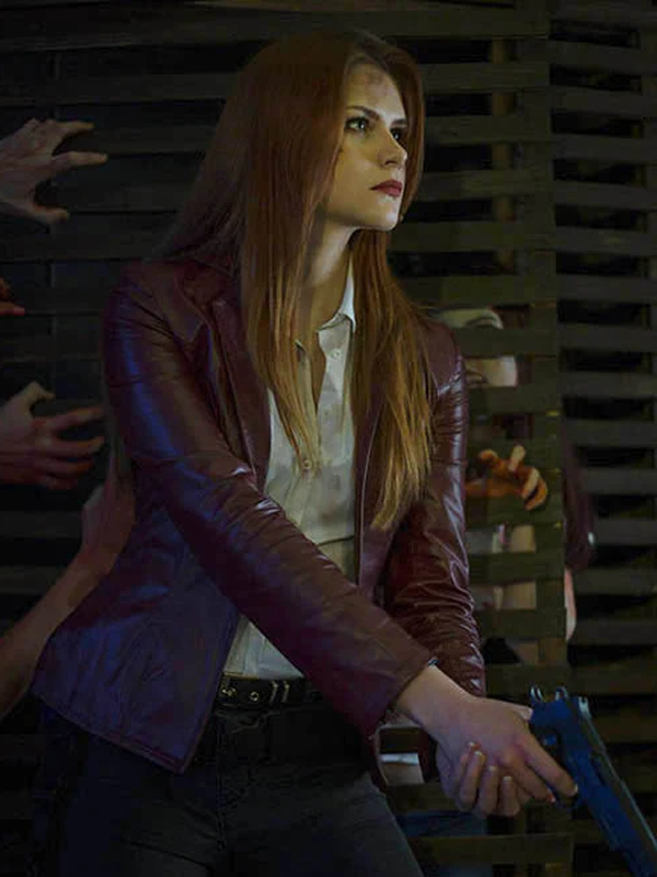 Resident Evil The Final Chapter Ali Larter Leather Jacket