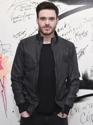 Richard Madden Scottish Actor Black Jacket