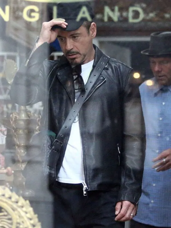 Robert Downey Jr Biker Jacket