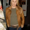 Robin Wright Brown Bomber Jacket