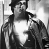 Rocky II Rocky Balboa Black Leather Jacket