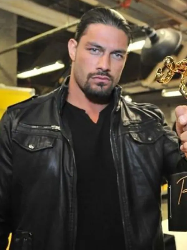 Roman Reigns Slammy Award Superstar Of The Year Black Jacket