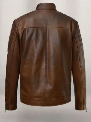Roy Pulver Brown Leather Jacket