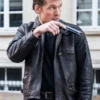 Sam Worthington Brown Leather Jacket