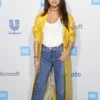 Selena Gomez Yellow Coat