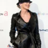Sharon Stone Black Blazer Coat