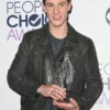 Shawn Mendes Black Leather Jacket