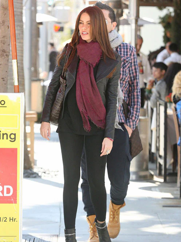 Sofia Vergara Leather Jacket
