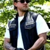 Sons of Anarchy Jax Teller Leather Vest