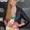 Sophie Turner Black Jacket