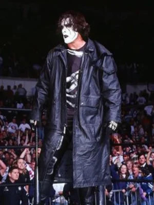 Sting Leather Long Coat