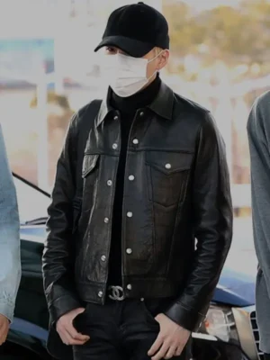 Suga Singer Leather Jacket