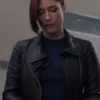 Supergirl Alex Danvers Black Leather Jacket