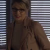Supergirl Kara Zor-El Brown Leather Biker Jacket
