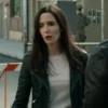 Superman & Lois Bitsie Tulloch Black Biker Jacket