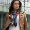 Superman Lois Bitsie Tulloch Brown Jacket
