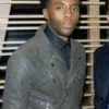 T Challa Gray Leather Jacket