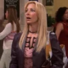 TV Series Friends Lisa Kudrow Purple Jacket