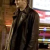 Taken 2 Bryan Mills Black Leather Coat