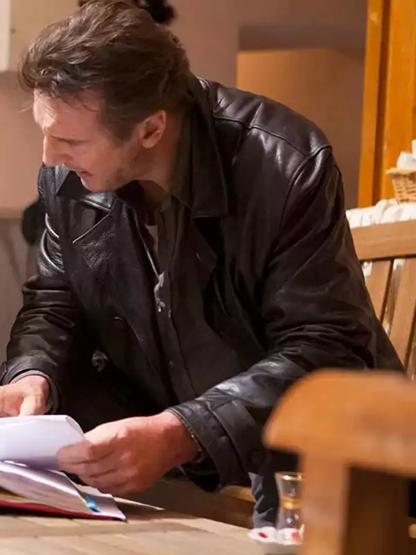 Taken 2 Bryan Mills Black Trench Coat