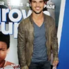 Taylor Lautner Leather Jacket