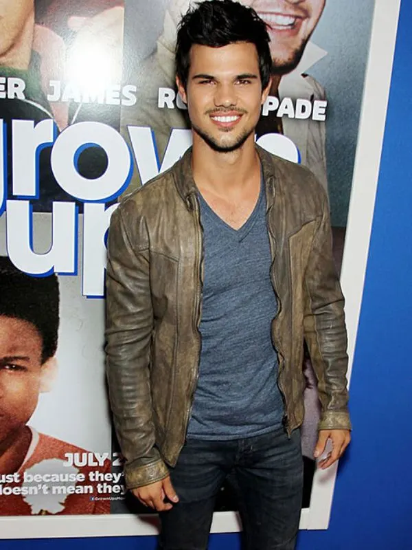 Taylor Lautner Leather Jacket