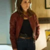 The Americans Elizabeth Jennings Maroon Jacket