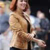 The Avengers Natasha Romanoff Leather Jacket