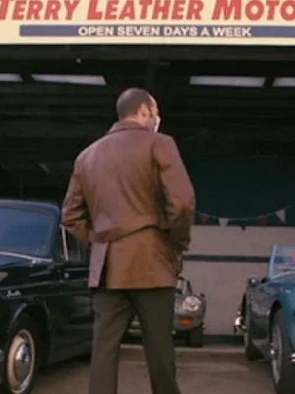 The Bank Job Terry Leather Leather Coat