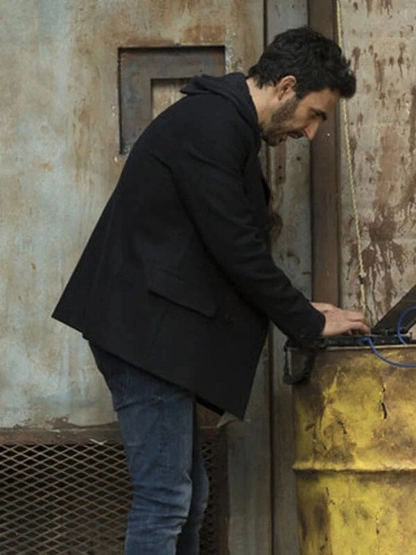 The Blacklist Amir Arison Black Jacket
