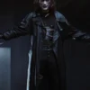 The Crow Brandon Lee Black Leather Coat