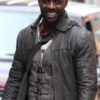 The Dark Tower Idris Elba Black Leather Long Coat
