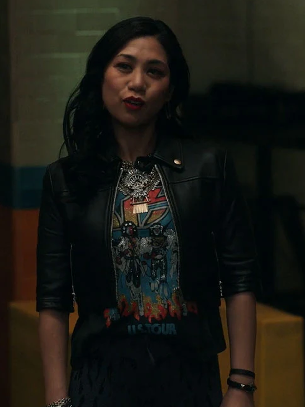 The Equalizer Liza Lapira Black Jacket