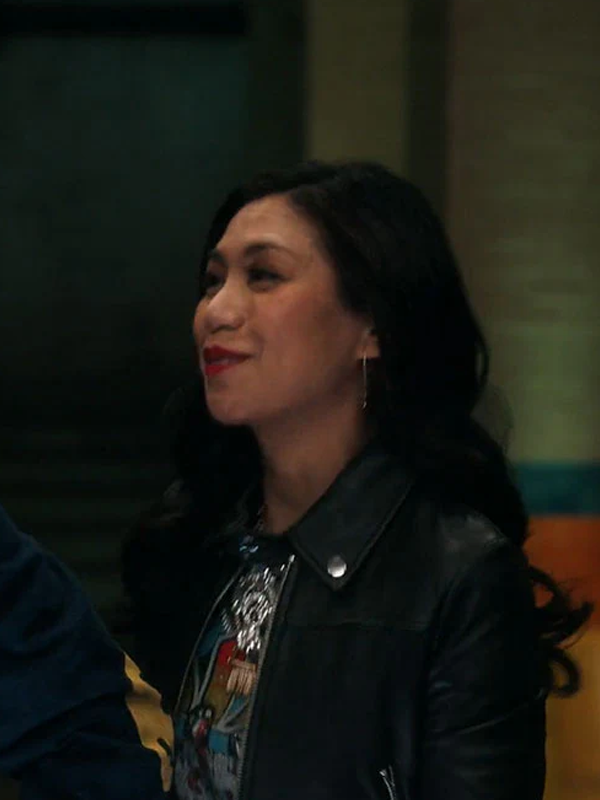 The Equalizer Liza Lapira Leather Jacket